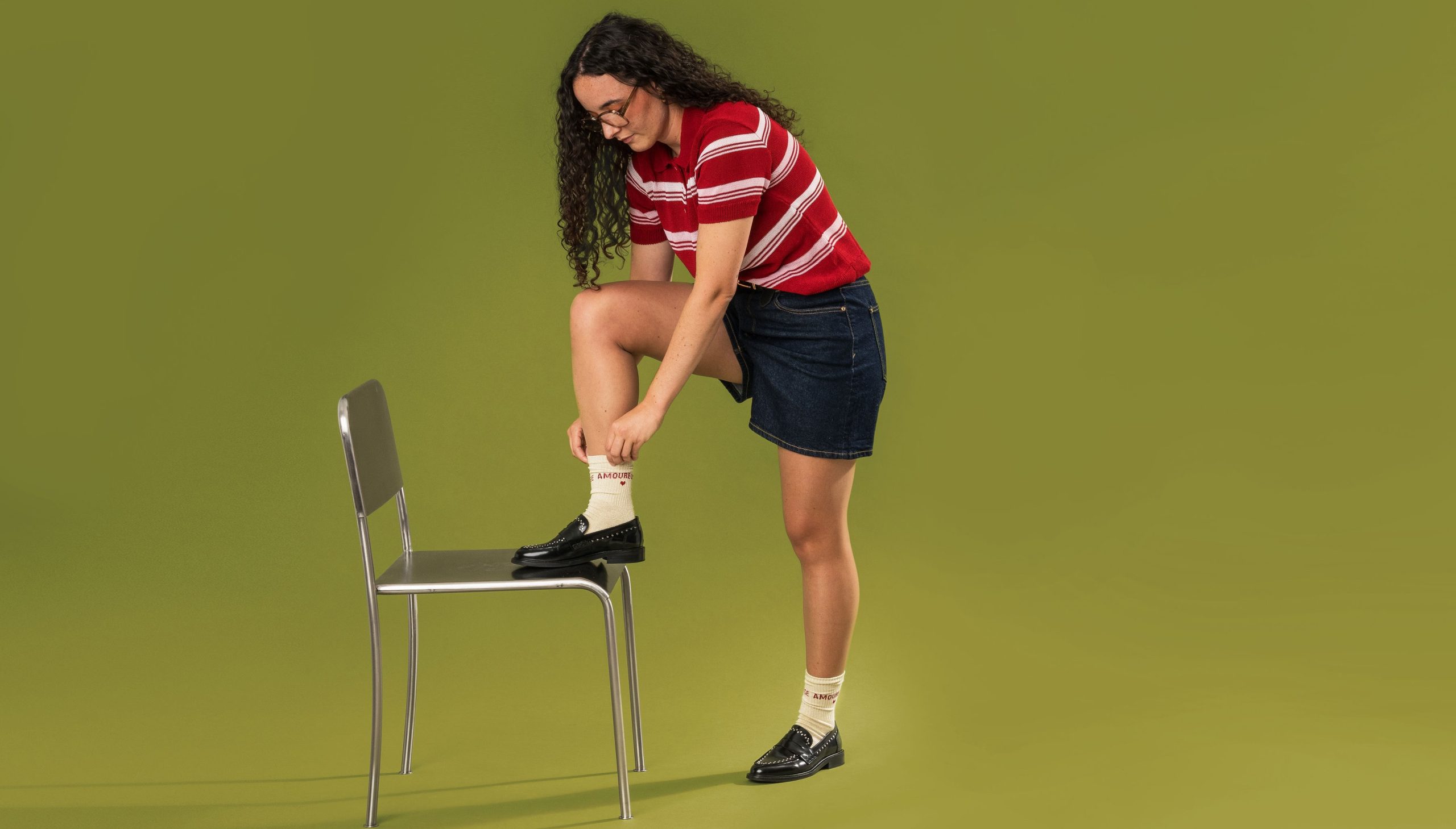 Chaussures en cuir de seconde main